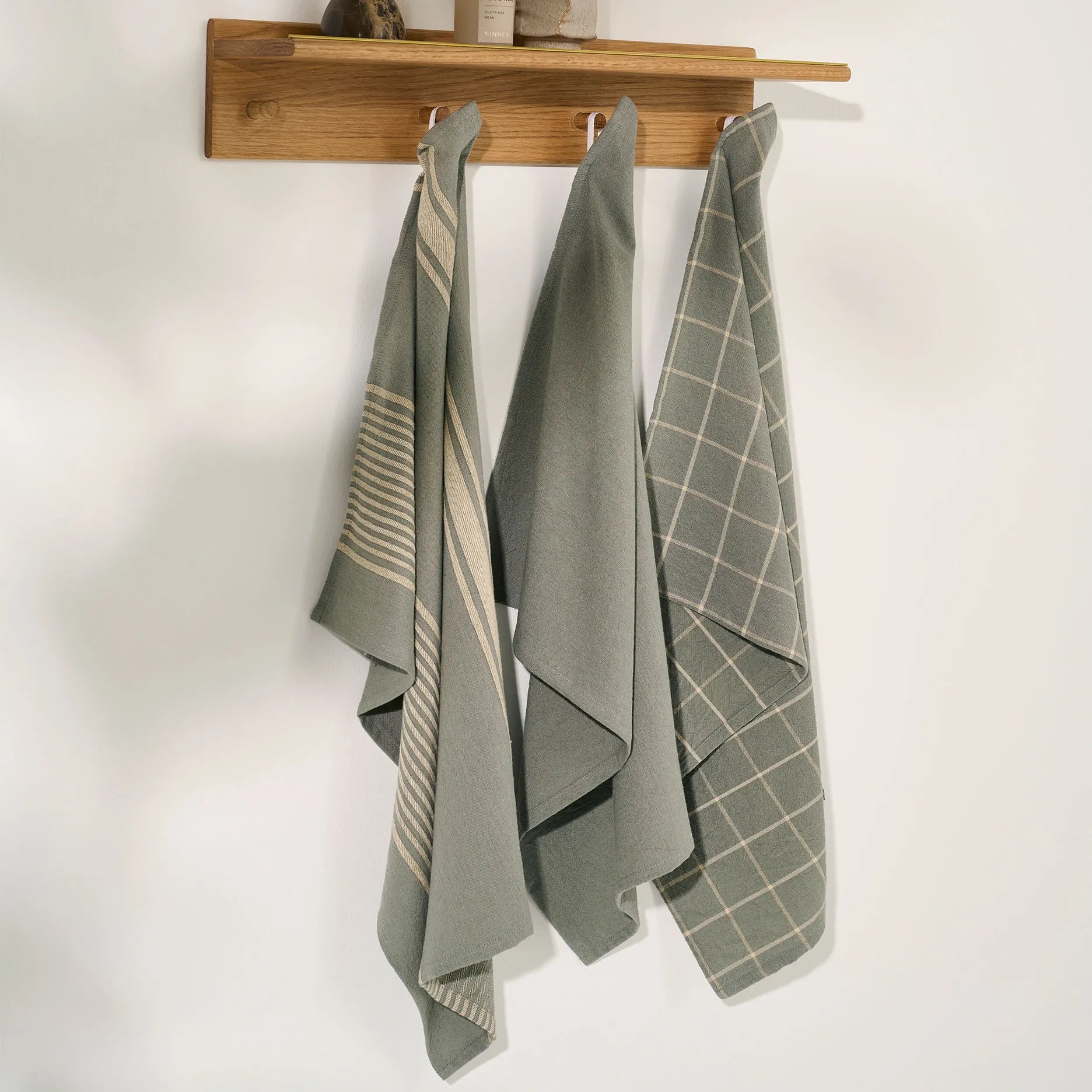 Honest Geschirrtücher 3 Stk. Grün